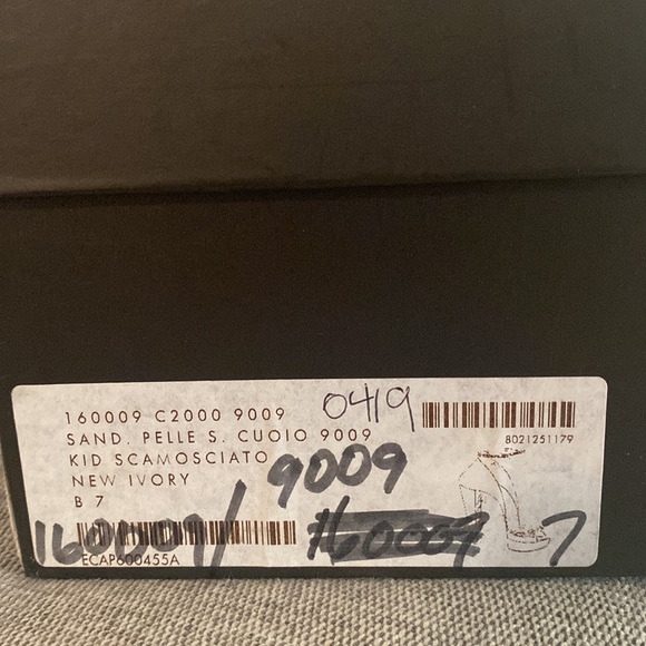 Gucci heels (new ivory) lightly worn - Picture 5 of 5